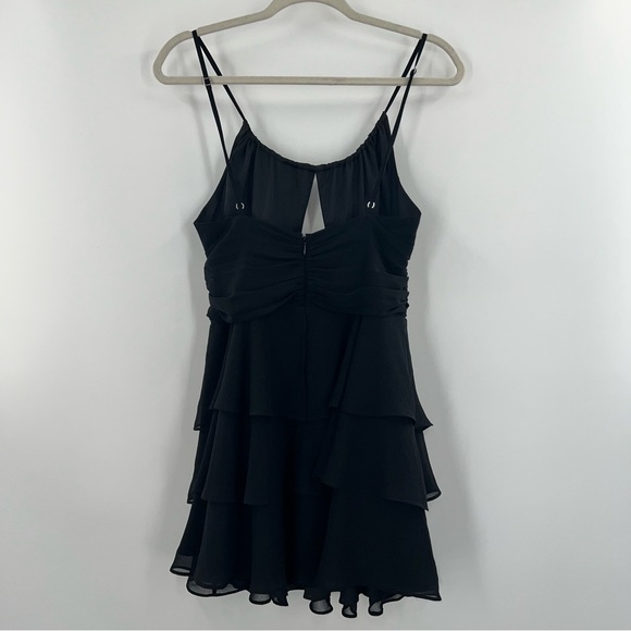 Michael Costello x Revolve NWT Ariana Mini Dress in Black size Medium - Picture 4 of 7